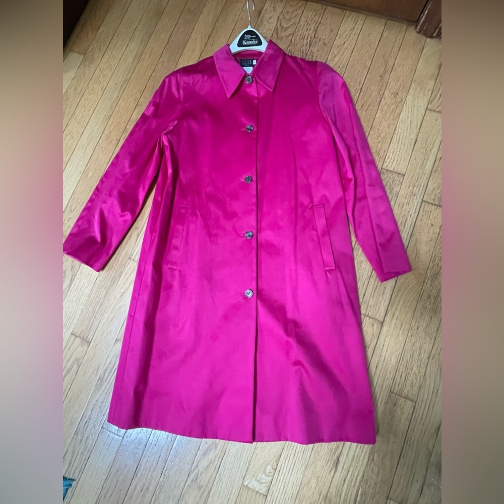 Women's Michael Kors Long Trench Coat